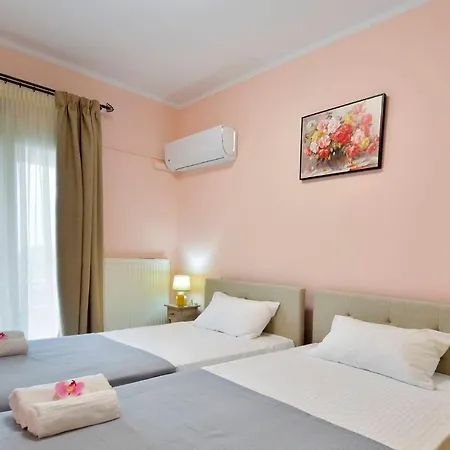 Corfu Seaty Spacious 3br Sea And Mountain View Large Terrace Private Parking Near Corfu Town شقة