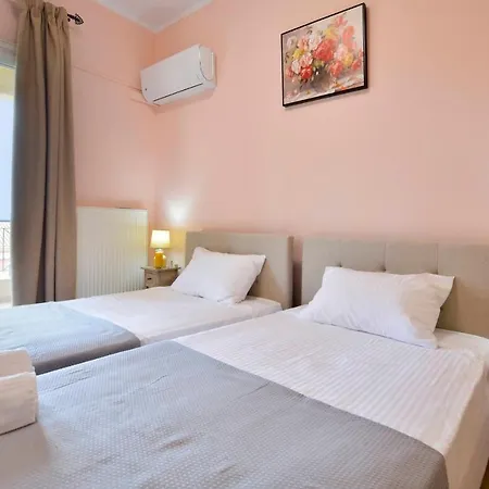 Corfu Seaty Spacious 3br Sea And Mountain View Large Terrace Private Parking Near Corfu Town شقة *